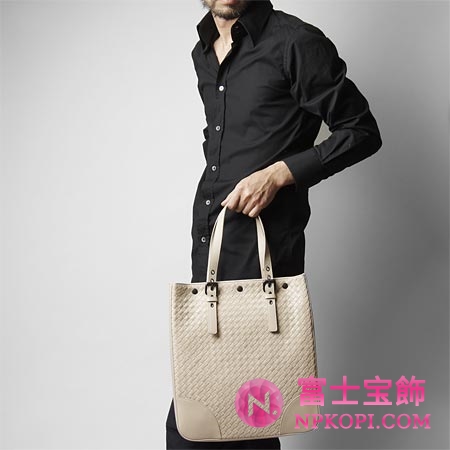 ボッテガヴェネタ/BOTTEGA VENETA/ レザートートバッグ /クリームベージュ269779 v4651 9641